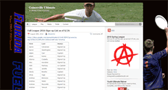 Desktop Screenshot of gvilleultimate.com