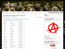 Tablet Screenshot of gvilleultimate.com